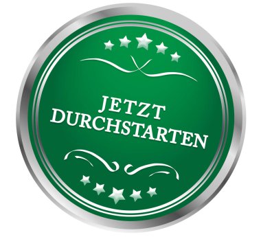 jetzt durchstarten web Sticker Button