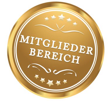  Mitgliederbereich web Sticker Button