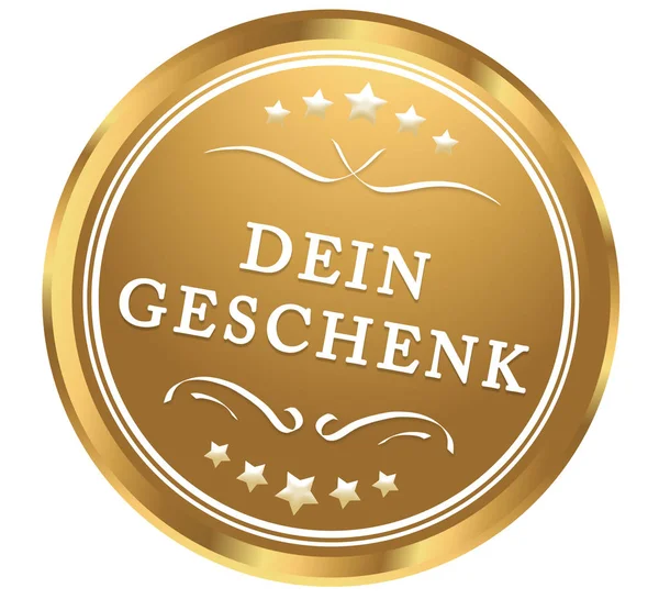 Dein Geschenk web Sticker Düğmesi