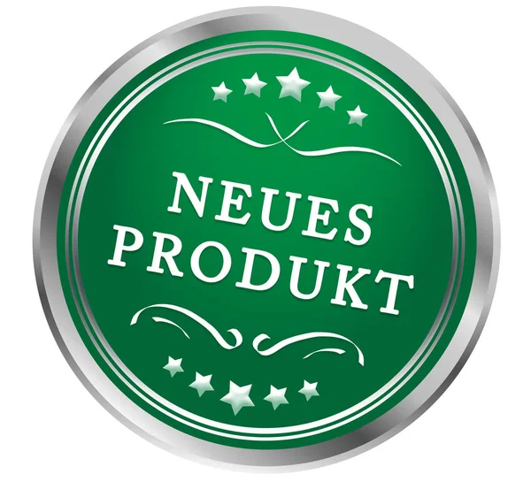 Neues Produkt web Sticker Button — Stockfoto