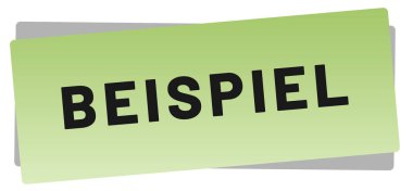 Beispiel web Sticker Düğmesi