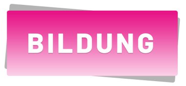 Bildung web Sticker Düğmesi