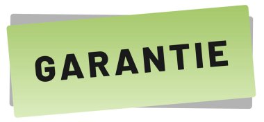 Garantie web Sticker Button