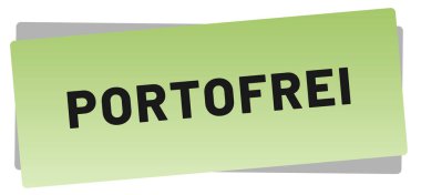 Portofrei web Sticker Düğmesi