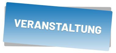 Veranstaltung web Sticker Düğmesi