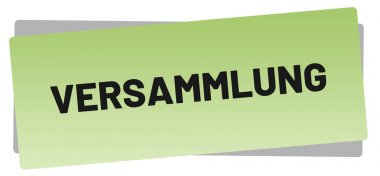 Versammlung web Sticker Düğmesi