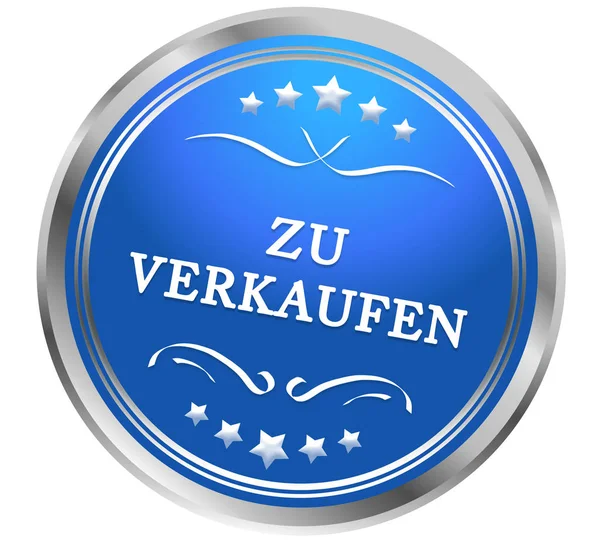 Zu verkaufen web Sticker Düğmesi — Stok fotoğraf