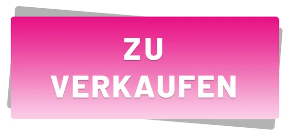 Zu verkaufen Web Sticker Button — Stockfoto