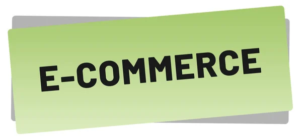E-Commerce web Sticker Button — Stock Photo, Image