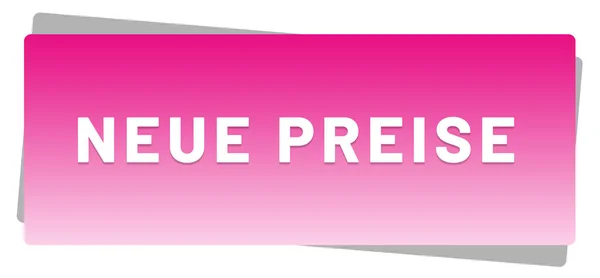 Neue Preise web Sticker Button — 스톡 사진