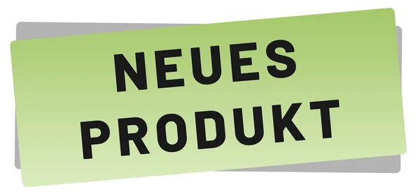 Neues Produkt web Sticker Button — Stock fotografie