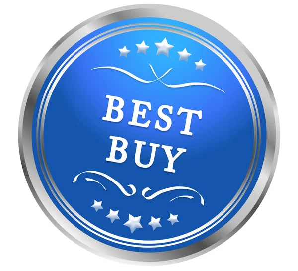 Best buy web Sticker Button — Stock Photo, Image
