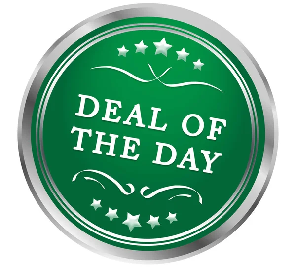 Deal of the Day web matrica gomb — Stock Fotó