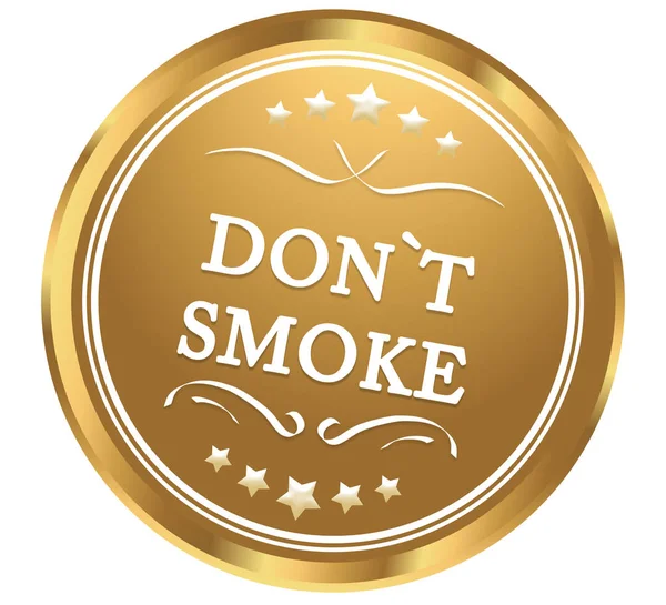 No fumes web Botón de etiqueta —  Fotos de Stock
