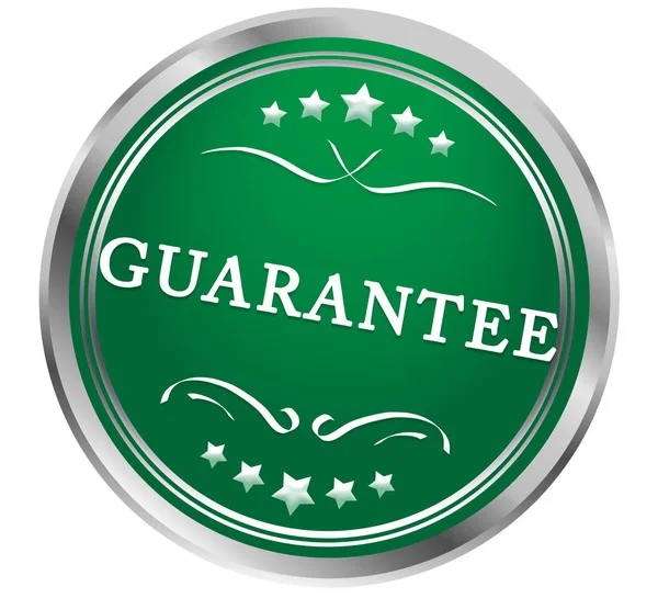 Guarantee web Sticker Button — Stock Photo, Image