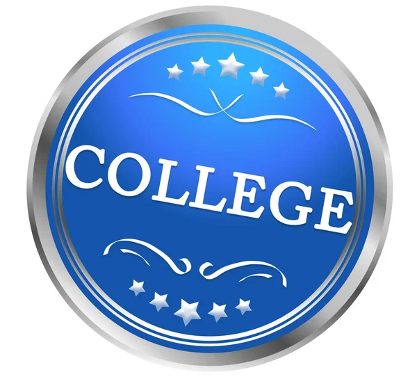 Sticker-Taste für College-Webseiten — Stockfoto