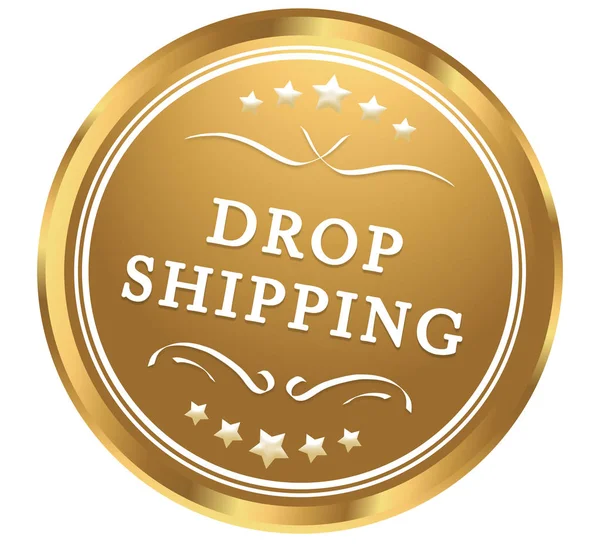 Drop Shipping web Sticker Taste — Stockfoto