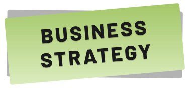 İş Stratejisi web Sticker Düğmesi