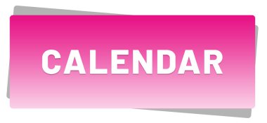 Takvim web Sticker Düğmesi