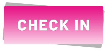  web Sticker Button check-in