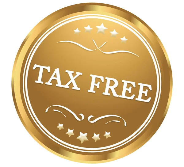 Tax free web — стоковое фото