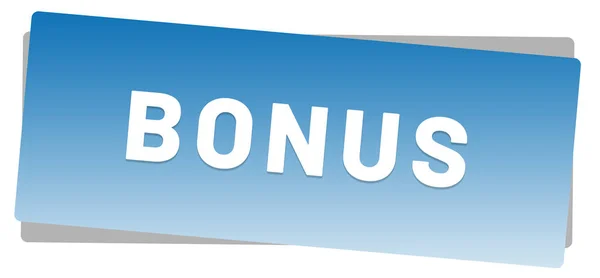 Bonus Web Yapıştırıcı Düğmesi — Stok fotoğraf