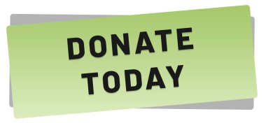 Bugün bağış yap Web Yapıştırıcı Düğmesi