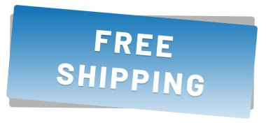 ücretsiz gönderim ağı yapıştırıcı düğmesi