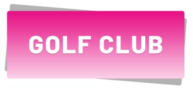 Golf Kulübü Web Yapıştırıcı Düğmesi