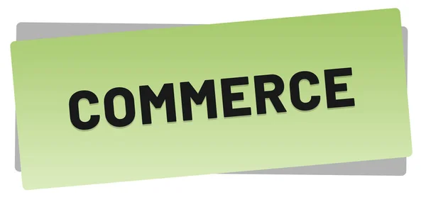 Commerce web Sticker Button — Stock Photo, Image