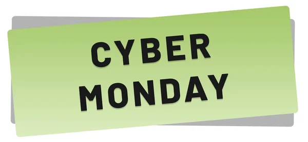 Cyber Monday web Sticker Button — Stock Photo, Image