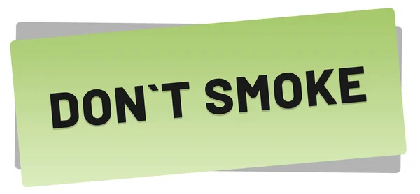 Niet roken web Sticker Button — Stockfoto