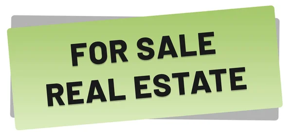 For Sale Real Estate web Sticker Button — Stock Photo, Image