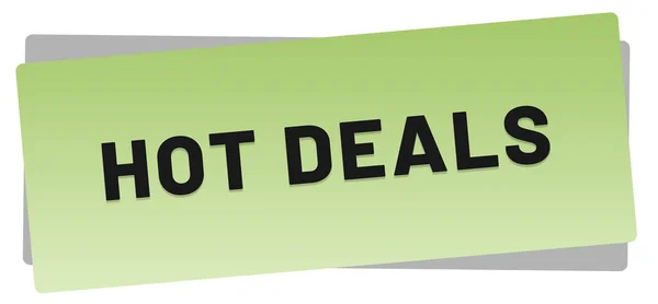 Hot deals web Sticker Button — Stockfoto