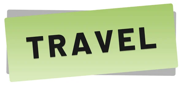 Travel web Sticker Button — Stock Photo, Image