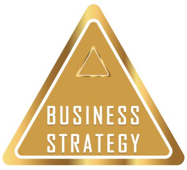 İş Stratejisi web Sticker Düğmesi