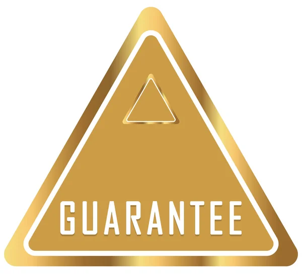 Garantie web Sticker Button — Stockfoto