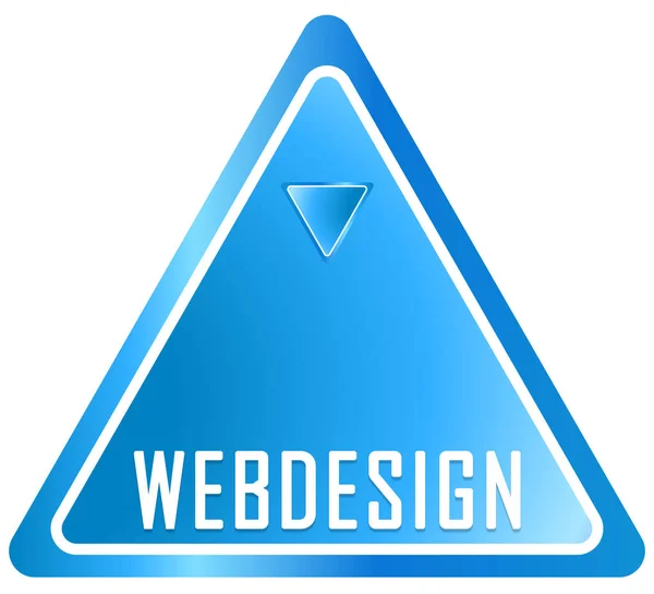 Web tasarımı Web Yapıştırıcı Düğmesi — Stok fotoğraf