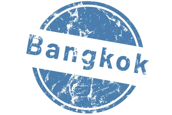Web label aufkleber bangkok — Stockfoto