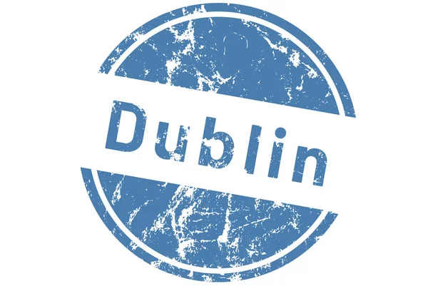 Web Label Sticker Dublin — Stock Photo, Image