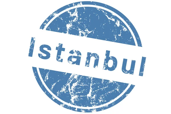 Web Label Sticker Istanbul — стоковое фото