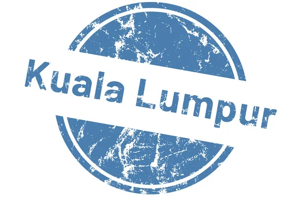 Etiqueta engomada web Kuala Lumpur —  Fotos de Stock