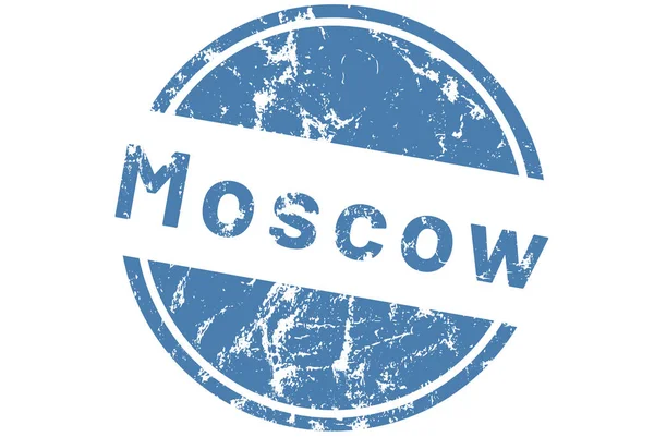 Web Label Sticker Moscow — Stock Photo, Image