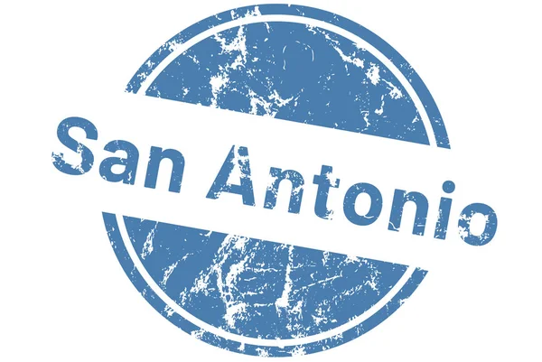 Etiqueta engomada web San Antonio — Foto de Stock