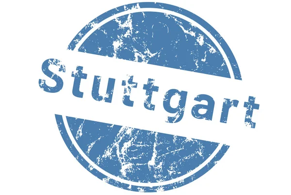 Etiqueta da web etiqueta Stuttgart — Fotografia de Stock