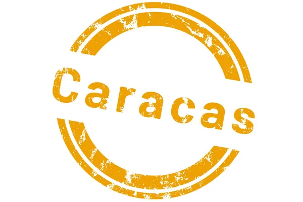 Web Label Sticker Caracas — Stock Photo, Image