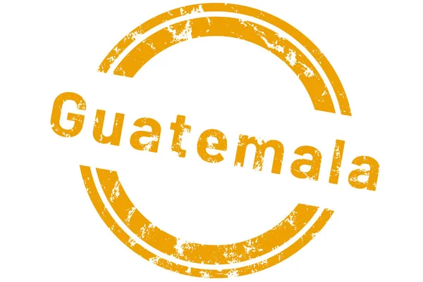 Etiqueta engomada web Guatemala — Foto de Stock