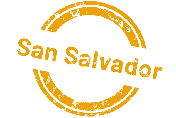 Ετικέτα web Sticker San Salvador — Φωτογραφία Αρχείου