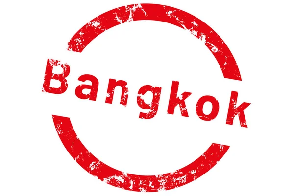 Web label aufkleber bangkok — Stockfoto