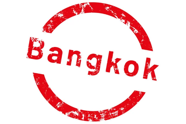 Web label sticker Bangkok — Stockfoto